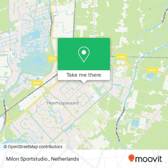 Milon Sportstudio. map