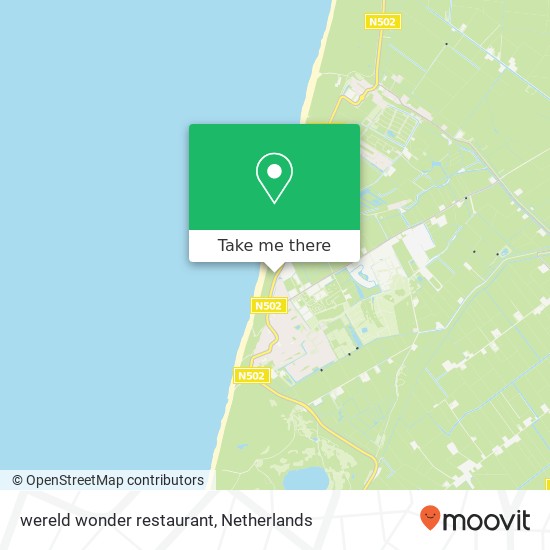 wereld wonder restaurant map