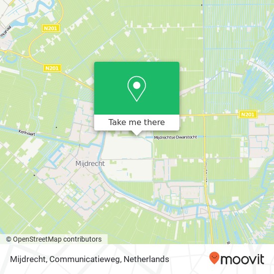 Mijdrecht, Communicatieweg Karte