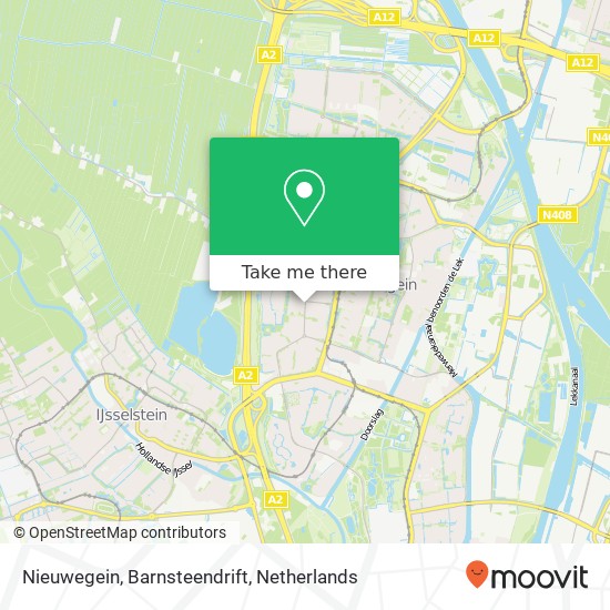 Nieuwegein, Barnsteendrift map