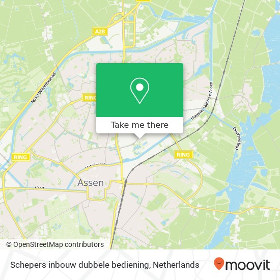 Schepers inbouw dubbele bediening map