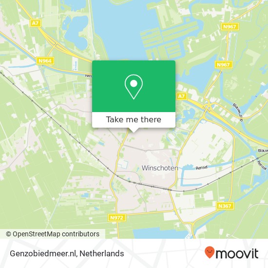 Genzobiedmeer.nl Karte