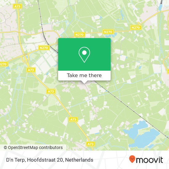 D'n Terp, Hoofdstraat 20 map