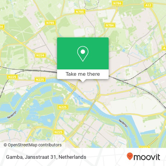 Gamba, Jansstraat 31 map
