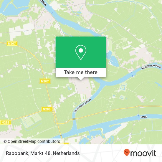 Rabobank, Markt 48 map