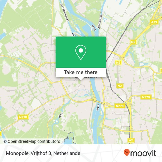 Monopole, Vrijthof 3 Karte