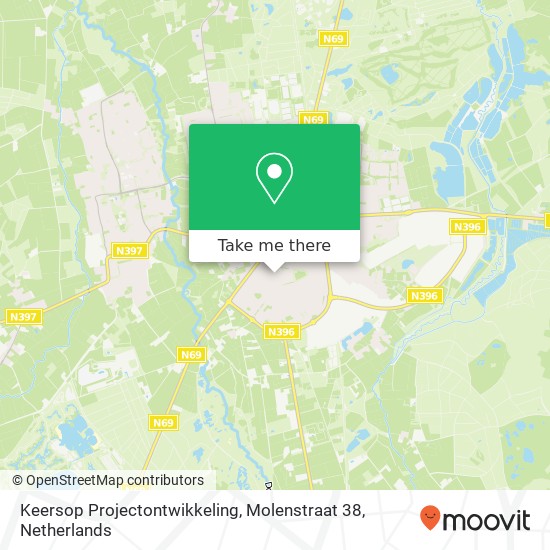 Keersop Projectontwikkeling, Molenstraat 38 Karte