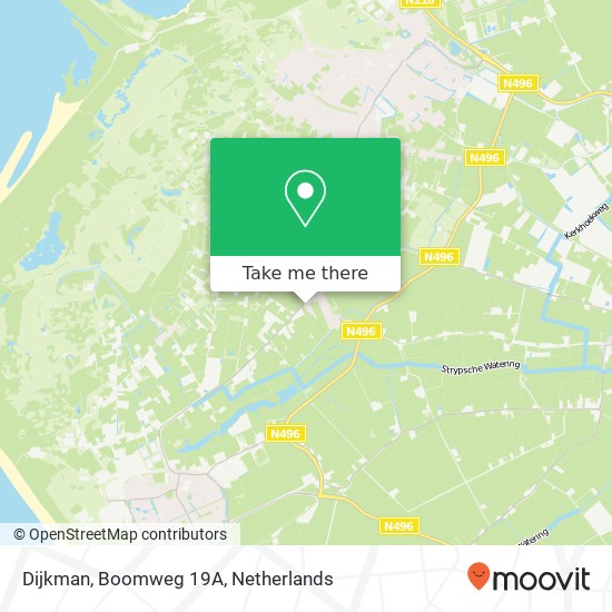 Dijkman, Boomweg 19A Karte