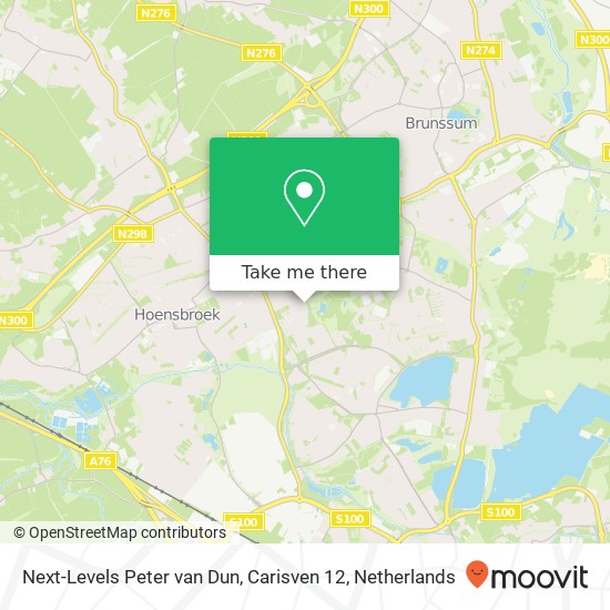 Next-Levels Peter van Dun, Carisven 12 map