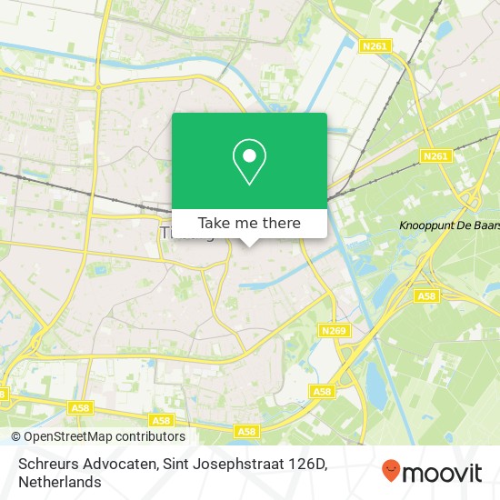 Schreurs Advocaten, Sint Josephstraat 126D Karte