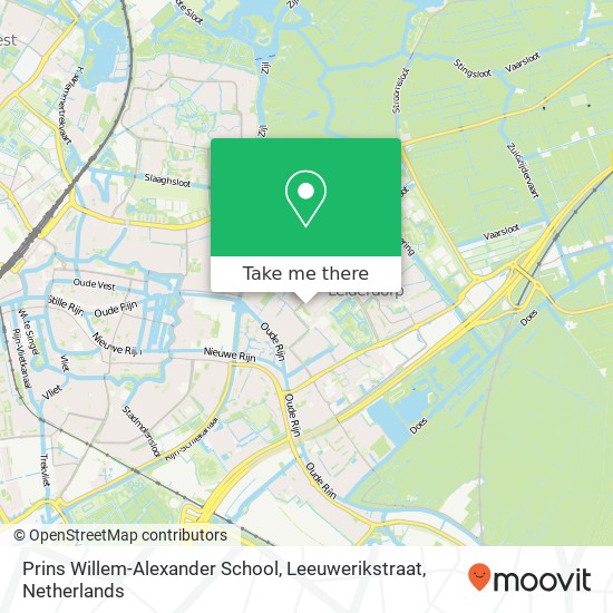 Prins Willem-Alexander School, Leeuwerikstraat map