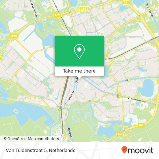 Van Tuldenstraat 5 map