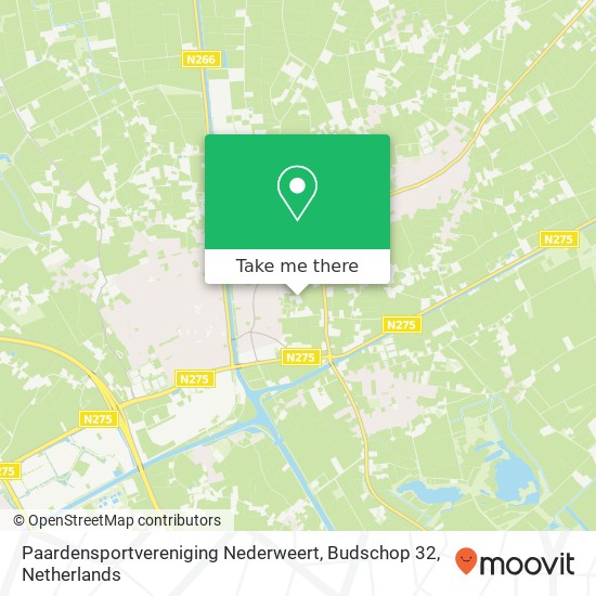 Paardensportvereniging Nederweert, Budschop 32 Karte