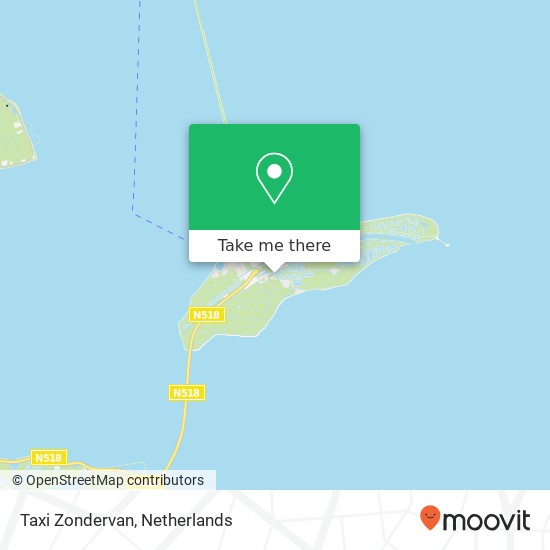 Taxi Zondervan map