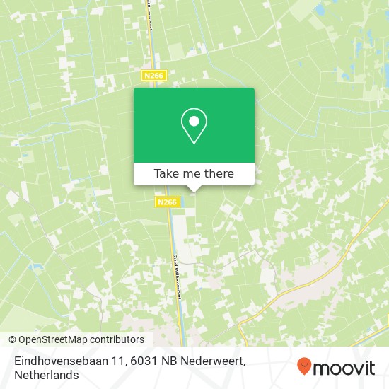 Eindhovensebaan 11, 6031 NB Nederweert map