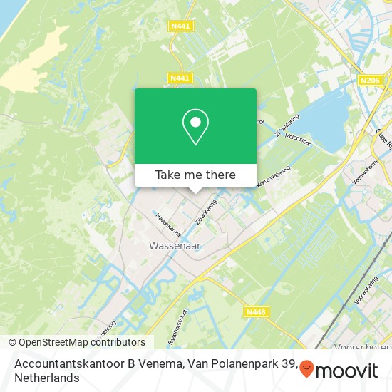 Accountantskantoor B Venema, Van Polanenpark 39 map