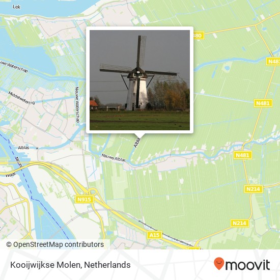 Kooijwijkse Molen map