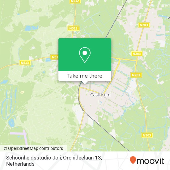 Schoonheidsstudio Joli, Orchideelaan 13 map