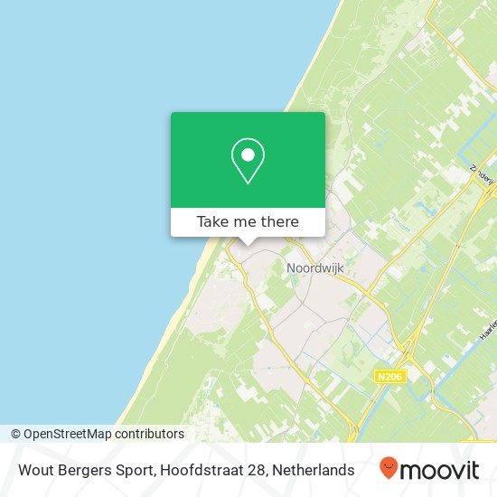 Wout Bergers Sport, Hoofdstraat 28 map