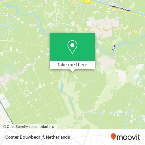 Coster Bouwbedrijf map