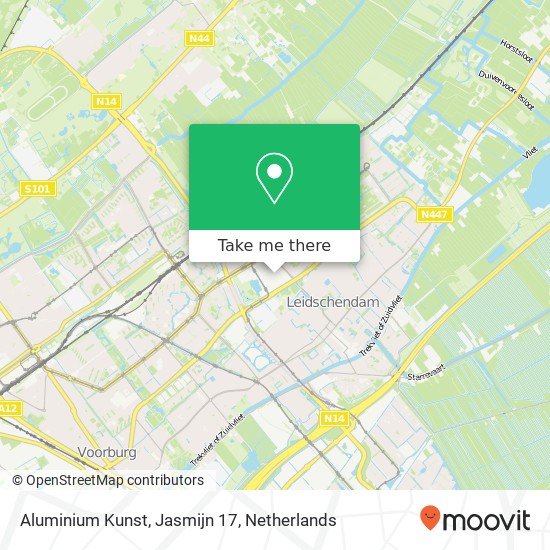 Aluminium Kunst, Jasmijn 17 map