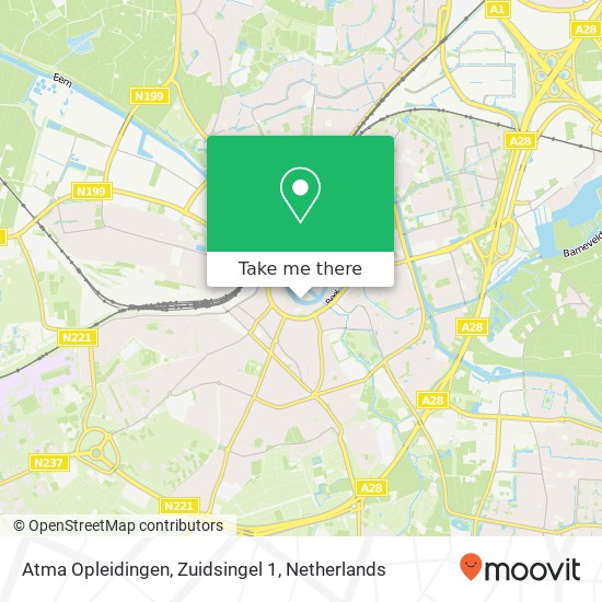 Atma Opleidingen, Zuidsingel 1 map