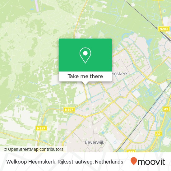 Welkoop Heemskerk, Rijksstraatweg Karte