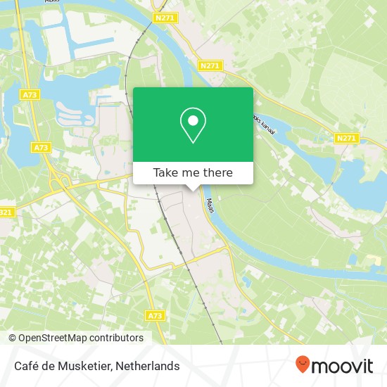 Café de Musketier map