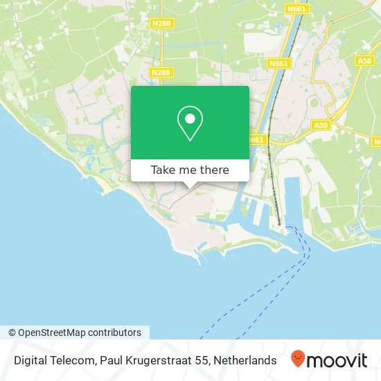 Digital Telecom, Paul Krugerstraat 55 Karte