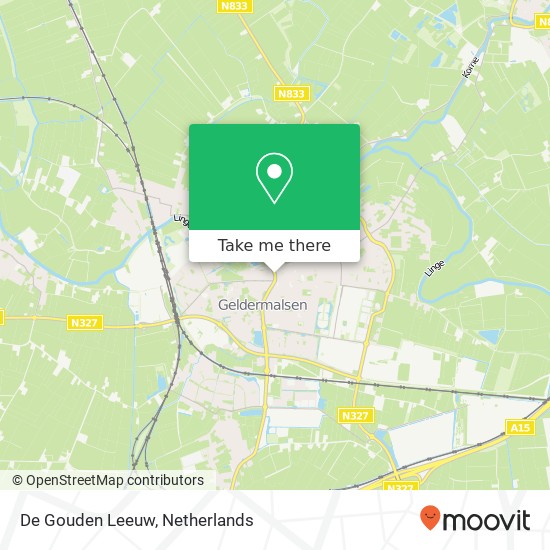 De Gouden Leeuw map