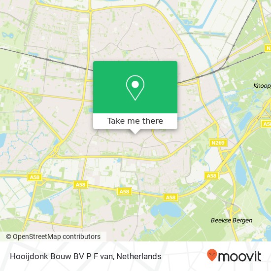 Hooijdonk Bouw BV P F van map