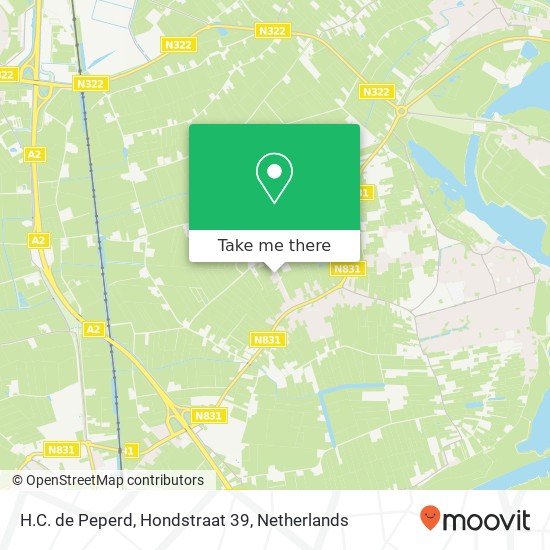 H.C. de Peperd, Hondstraat 39 map