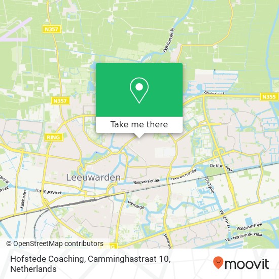 Hofstede Coaching, Camminghastraat 10 map