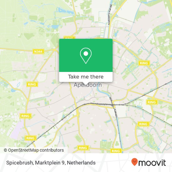 Spicebrush, Marktplein 9 map