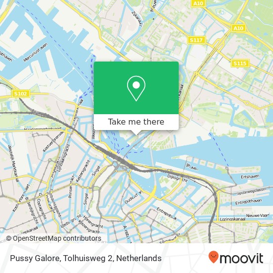 Pussy Galore, Tolhuisweg 2 map