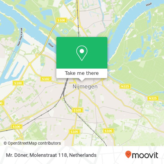 Mr. Döner, Molenstraat 118 map