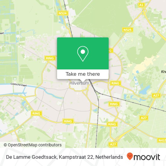 De Lamme Goedtsack, Kampstraat 22 map