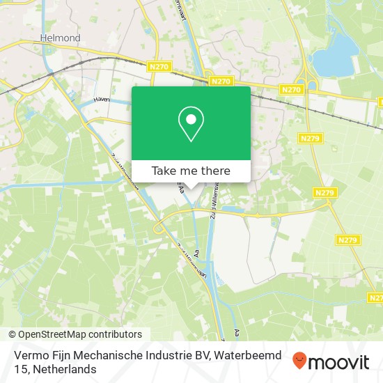 Vermo Fijn Mechanische Industrie BV, Waterbeemd 15 map