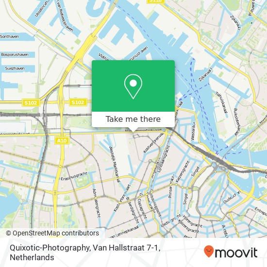 Quixotic-Photography, Van Hallstraat 7-1 map