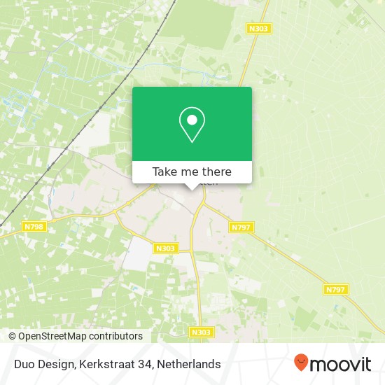 Duo Design, Kerkstraat 34 map