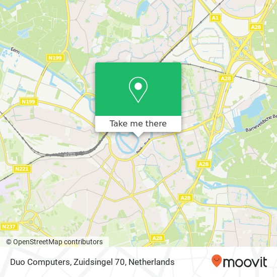 Duo Computers, Zuidsingel 70 map