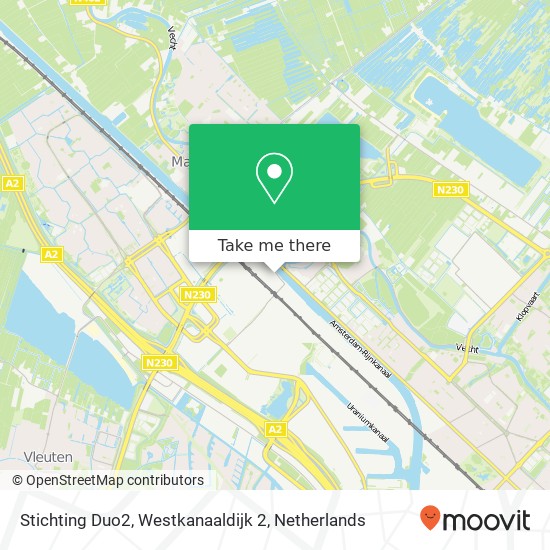 Stichting Duo2, Westkanaaldijk 2 map