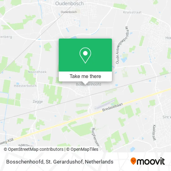 Bosschenhoofd, St. Gerardushof map