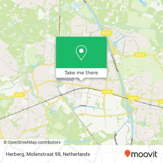 Herberg, Molenstraat 98 map