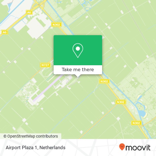 Airport Plaza 1, 8218 PJ Lelystad map