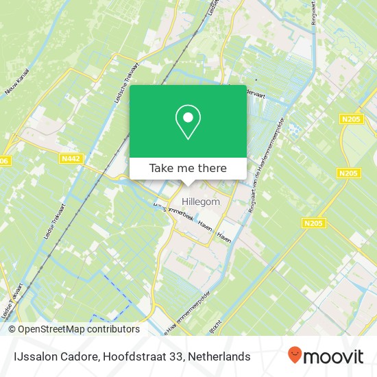 IJssalon Cadore, Hoofdstraat 33 map