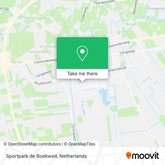 Sportpark de Boekweit map