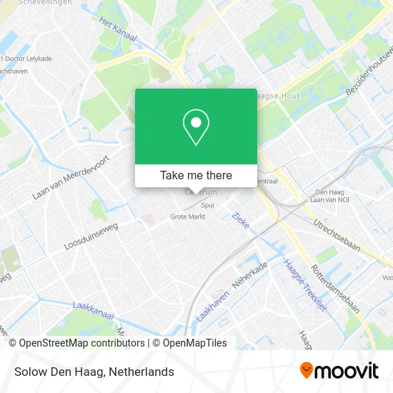 Solow Den Haag map