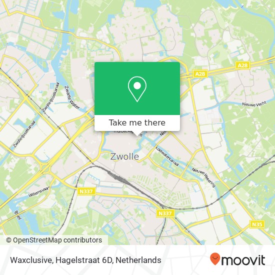 Waxclusive, Hagelstraat 6D map