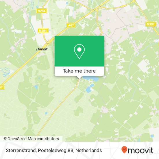 Sterrenstrand, Postelseweg 88 map